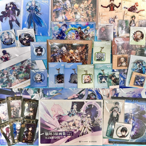 2023 Dec Arrival - Honkai Star Rail and Genshin Impact Official Merch