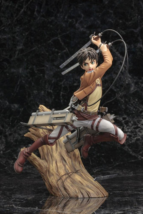 ATTACK ON TITAN Kotobukiya ARTFX J EREN YEAGER RENEWAL PACKAGE VER.(3rd Run)