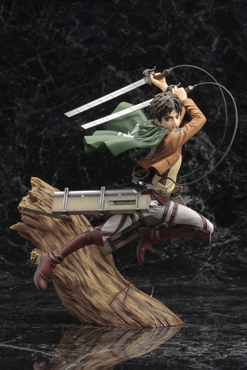 ATTACK ON TITAN Kotobukiya ARTFX J EREN YEAGER RENEWAL PACKAGE VER.(3rd Run)