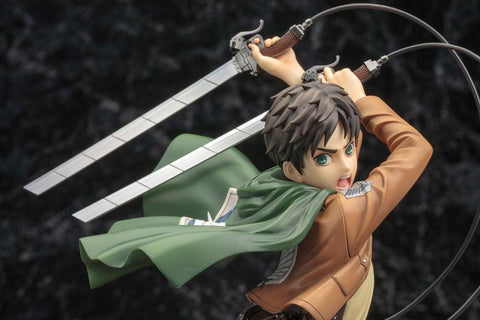 ATTACK ON TITAN Kotobukiya ARTFX J EREN YEAGER RENEWAL PACKAGE VER.(3rd Run)