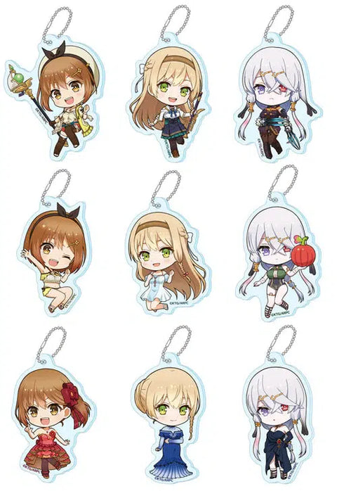 Atelier Ryza: Ever Darkness & the Secret Hideout Seasonal-Plants Puchichoko Random Trading Acrylic Keychain