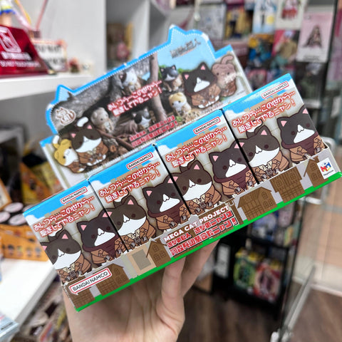 Attack on Titan Mega Cat Project Gathering Scout Regiment Mini Figure BY MEGAHOUSE (1 random)