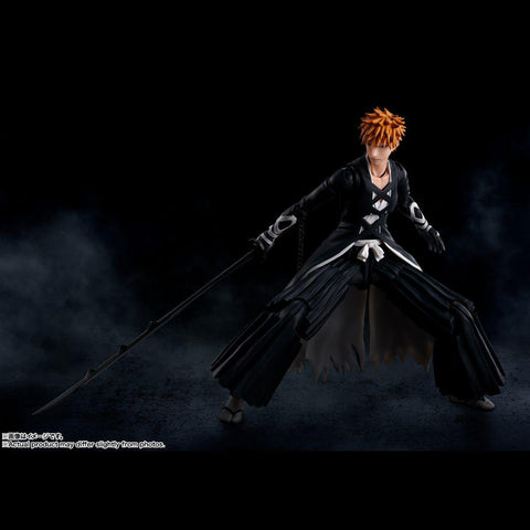 BANDAI Toy Ichigo Kurosaki -Bankai・Tensazagetsu- S.H. Figuarts