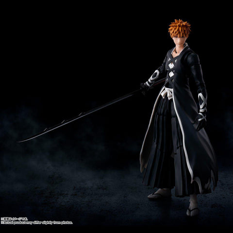 BANDAI Toy Ichigo Kurosaki -Bankai・Tensazagetsu- S.H. Figuarts