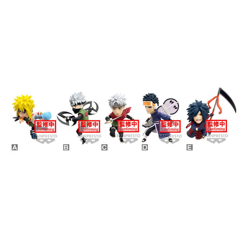 BANDAI Toy NARUTOP99 vol.2 "Naruto" Bandai Spirits World Collectable Figure (Set of 5)