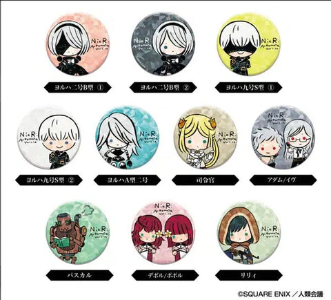 Bandai Kiratto Random Can Badge "NieR:Automata Ver1.1a