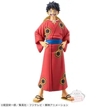 Banpresto DXF One Piece The Grandline Monkey. D. Luffy Wanokuni
