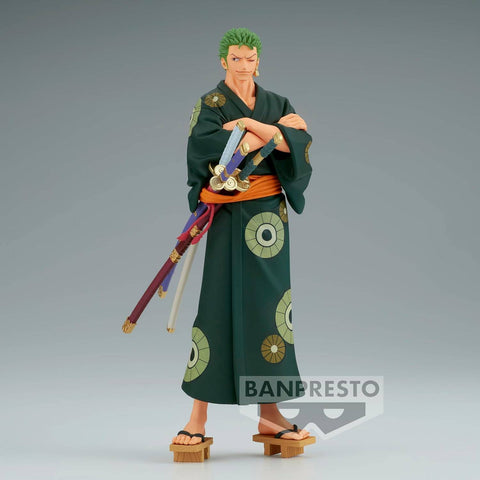 Banpresto DXF One Piece The Grandline Zoro Wanokuni