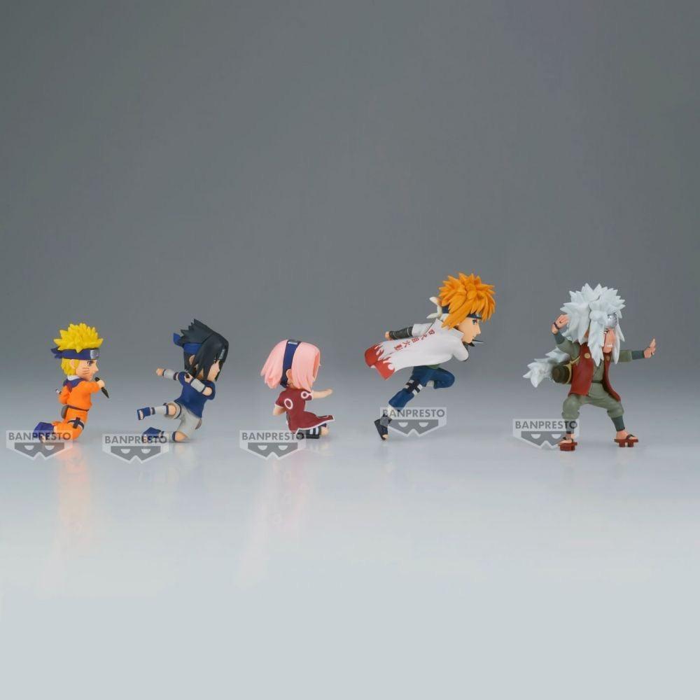 Banpresto Naruto World Collectable Figures (WCF) (set of 5)