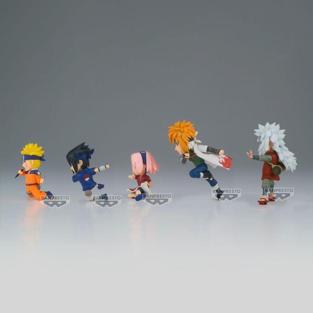 Banpresto Naruto World Collectable Figures (WCF) (set of 5)