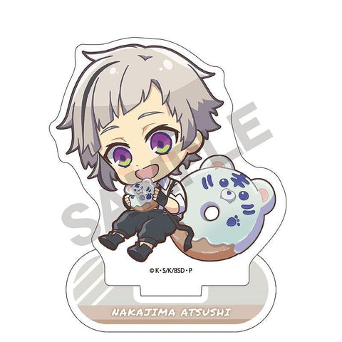 Bungo Stray Dogs Crux Acrylic Stand Chara Peko Donut (1-8 Selection)