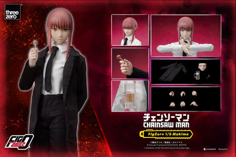 CHAINSAW MAN threezero 3A FigZero 1/6 Makima
