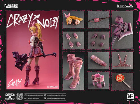 CRAZY X NOISY I8Toys I8-MA-CZ002 CANDY BATTLE DAMAGED VERSION Mentality Agency “Candy”