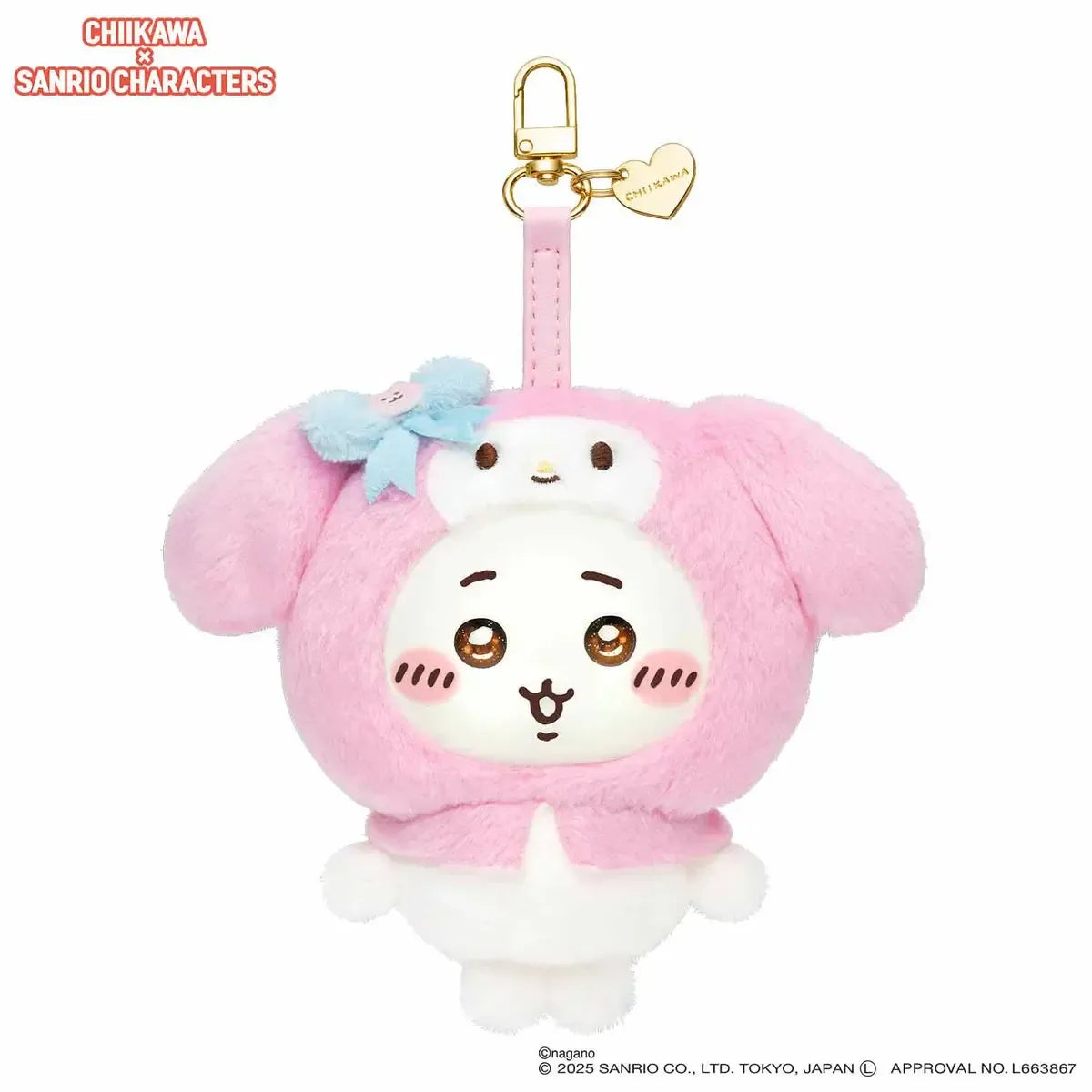 Chiikawa × Sanrio Characters Kiramekko (Chiikawa × My Melody)