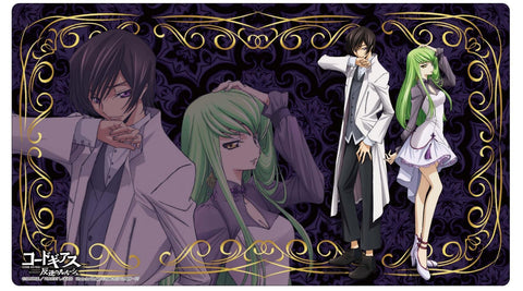 Code Geass Lelouch of the Rebellion TSUKINAGI Rubber Desk Mat Collection Lelouch & C.C.