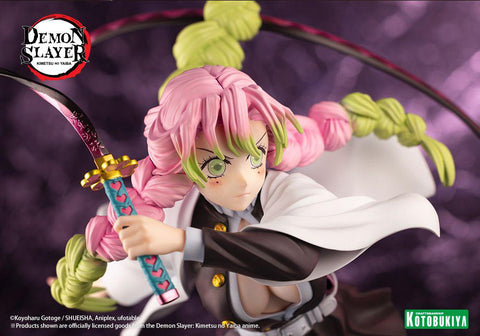 Demon Slayer: Kimetsu no Yaiba ArtFX J Mitsuri Kanroji 1/8 Scale Figure BY KOTOBUKIYA