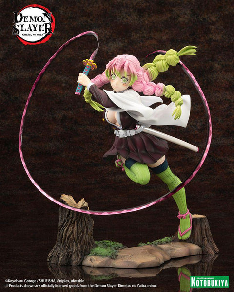 Demon Slayer: Kimetsu no Yaiba ArtFX J Mitsuri Kanroji 1/8 Scale Figure BY KOTOBUKIYA