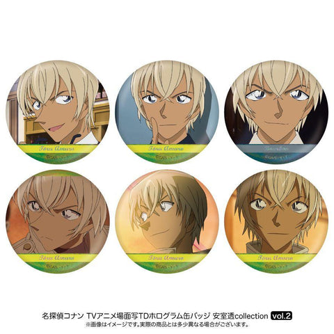 Detective Conan Scene Toru Amuro Trading Can Badge