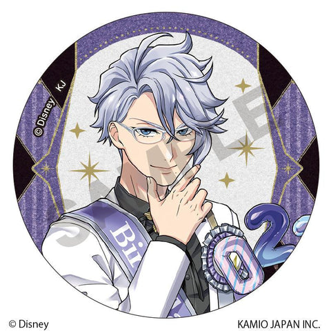 Disney Twisted Wonderland Crux Trading Glitter Can Badge Vol.1 Omekashi Birthday (1 Random)