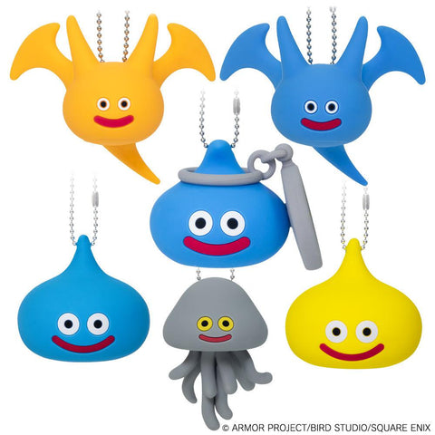Dragon Quest Square Enix 3D Silicone Monster Key Chain Slamichi ga Arawareta! Ver.(1 Random)