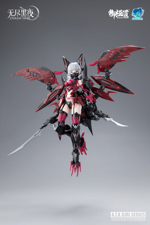 EASTERN MODEL "ENDLESS NIGHT" SERIES EASTERN MODEL VAMPIRE CARMILLA 1/12 SCALE PLASTIC MODEL KIT DELUXE EDITION