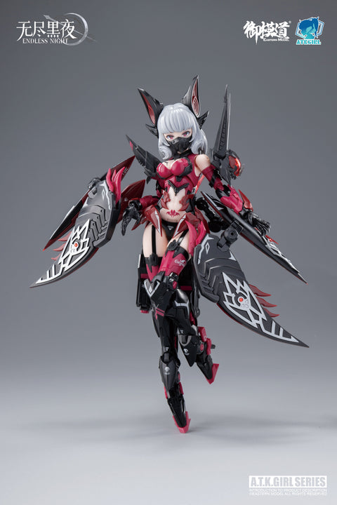 EASTERN MODEL "ENDLESS NIGHT" SERIES EASTERN MODEL VAMPIRE CARMILLA 1/12 SCALE PLASTIC MODEL KIT NORMAL EDITION