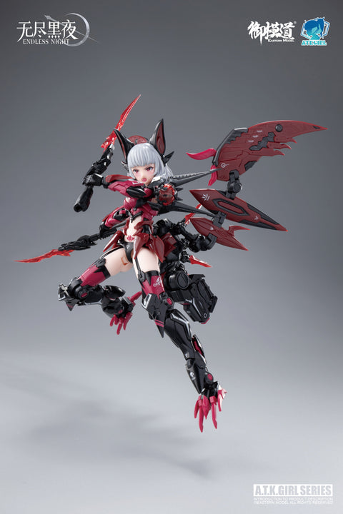 EASTERN MODEL "ENDLESS NIGHT" SERIES EASTERN MODEL VAMPIRE CARMILLA 1/12 SCALE PLASTIC MODEL KIT NORMAL EDITION