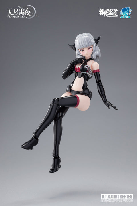 EASTERN MODEL "ENDLESS NIGHT" SERIES EASTERN MODEL VAMPIRE CARMILLA 1/12 SCALE PLASTIC MODEL KIT NORMAL EDITION