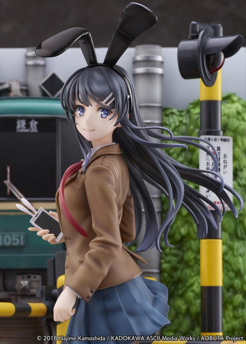 Estream Rascal Does Not Dream of Bunny Girl Senpai Mai Sakurajima 1/7 Scale Figure (Enoden Ver.)