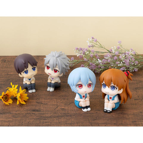 Evangelion: 3.0+1.0 Thrice Upon a Time MEGAHOUSE Lookup Rei Ayanami &Shikinami Asuka Langley Set 【with gift】