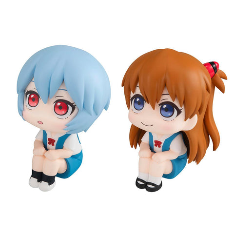 Evangelion: 3.0+1.0 Thrice Upon a Time MEGAHOUSE Lookup Rei Ayanami &Shikinami Asuka Langley Set 【with gift】