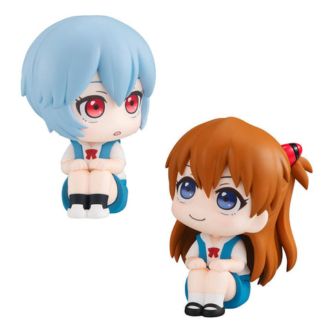 Evangelion: 3.0+1.0 Thrice Upon a Time MEGAHOUSE Lookup Rei Ayanami &Shikinami Asuka Langley Set 【with gift】