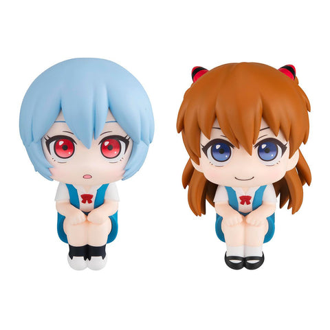 Evangelion: 3.0+1.0 Thrice Upon a Time MEGAHOUSE Lookup Rei Ayanami &Shikinami Asuka Langley Set 【with gift】