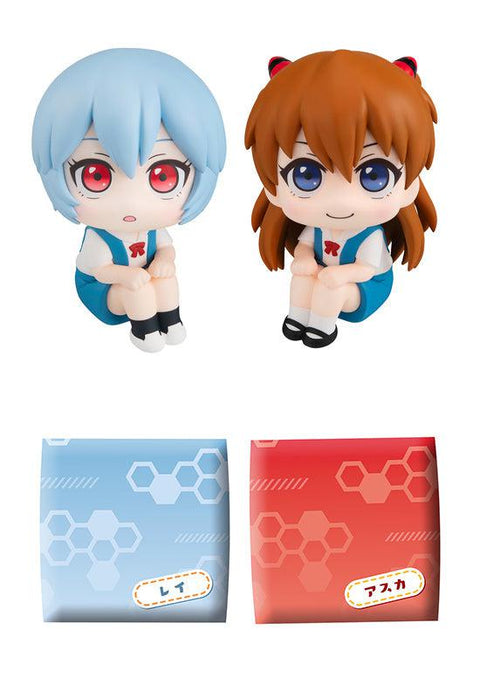 Evangelion: 3.0+1.0 Thrice Upon a Time MEGAHOUSE Lookup Rei Ayanami &Shikinami Asuka Langley Set 【with gift】