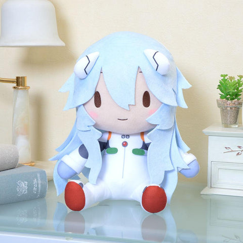 Evangelion: 3.0+1.0 Thrice Upon a Time SEGA Fuwa Petit Plush Ayanami Rei L