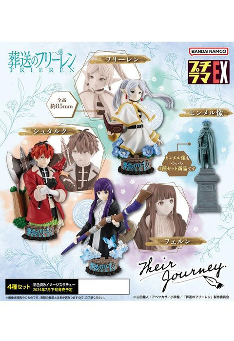 Frieren: Beyond Journey's End MEGAHOUSE Petitrama series EX Their Journey. set 【with the statue of Himmel】