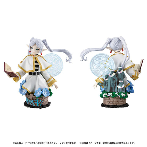 Frieren: Beyond Journey's End MEGAHOUSE Petitrama series EX Their Journey. set 【with the statue of Himmel】