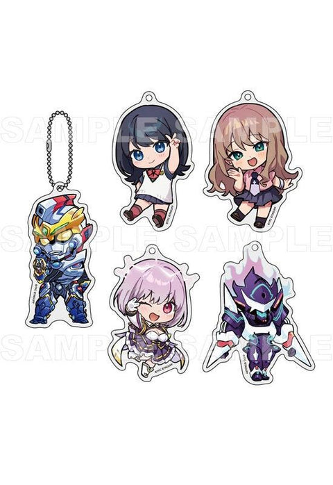 GRIDMAN UNIVERSE TEAM Entertainment Acrylic Key Chain Gridman(1-5 Selection)