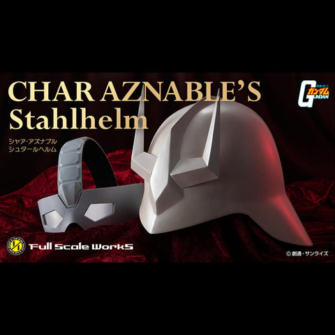 GUNDAM MOBILE SUIT MEGAHOUSE Full Scale Works 1/1 Char Asnabul Stahlhelm (3rd Repeat)