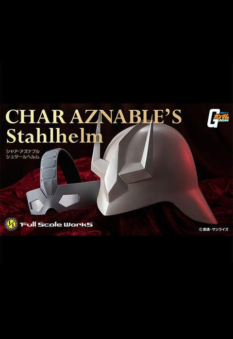 GUNDAM MOBILE SUIT MEGAHOUSE Full Scale Works 1/1 Char Asnabul Stahlhelm (3rd Repeat)