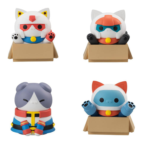GUNDAM MOBILE SUIT NYANDAM MEGAHOUSE MEGA CAT PROJECT We are the EARTH FEDERATION FORCES!(Repeat)