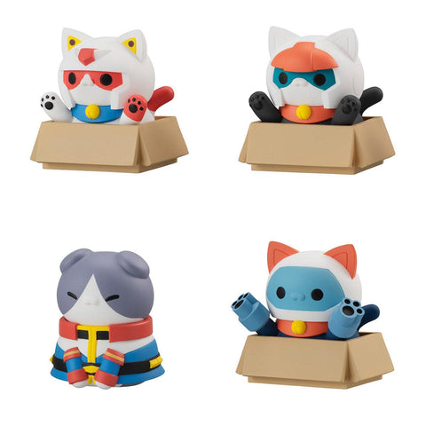 GUNDAM MOBILE SUIT NYANDAM MEGAHOUSE MEGA CAT PROJECT We are the EARTH FEDERATION FORCES!(Repeat)