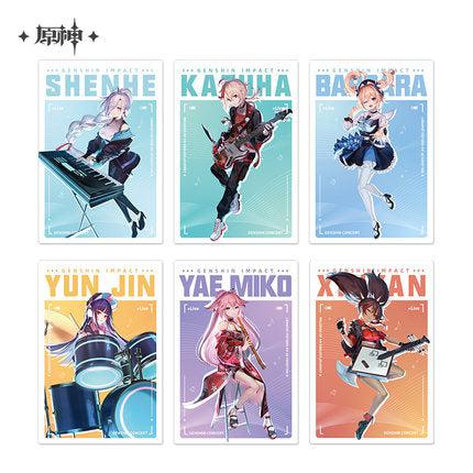Genshin Impact 2022 Online Concert Series Postcard Set