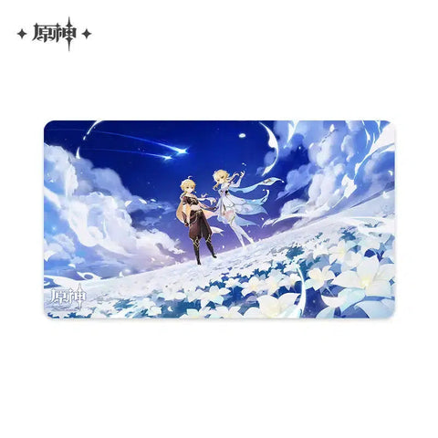 Genshin Impact Aether Lumine Traveller Desk Matt