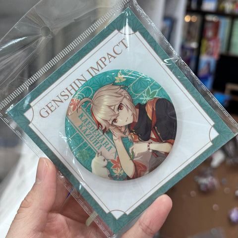 Genshin Impact IPSTAR Cafe Collab Badge - Kazuha