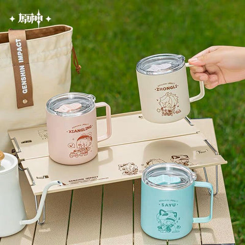 Genshin Impact Let’s Go Camping Stainless Steel Mug