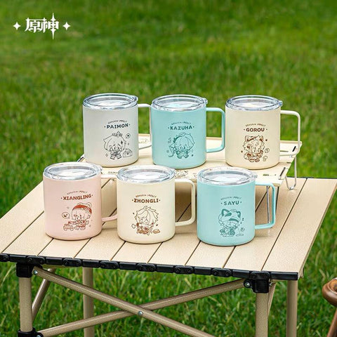 Genshin Impact Let’s Go Camping Stainless Steel Mug