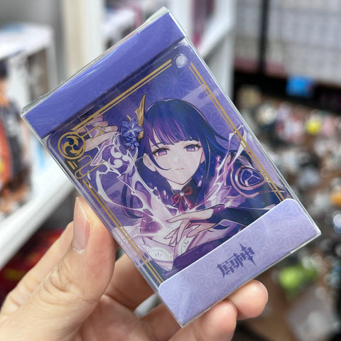 Genshin Impact Official Merchandise - Acrylic Brick Keychain - Raiden Shogun