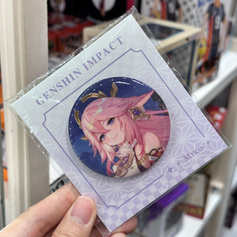 Genshin Impact Official Merchandise - Badge - Yae Miko
