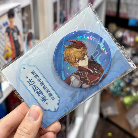 Genshin Impact Official Merchandise - badge - Tartaglia Childe
